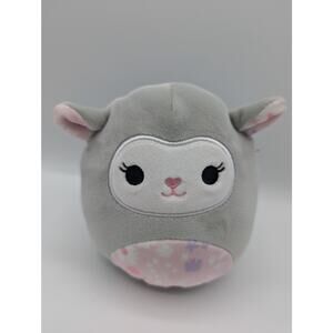 Jazzware Squishmallows 5" Elea the Gray Lamb Easter Plush Toy